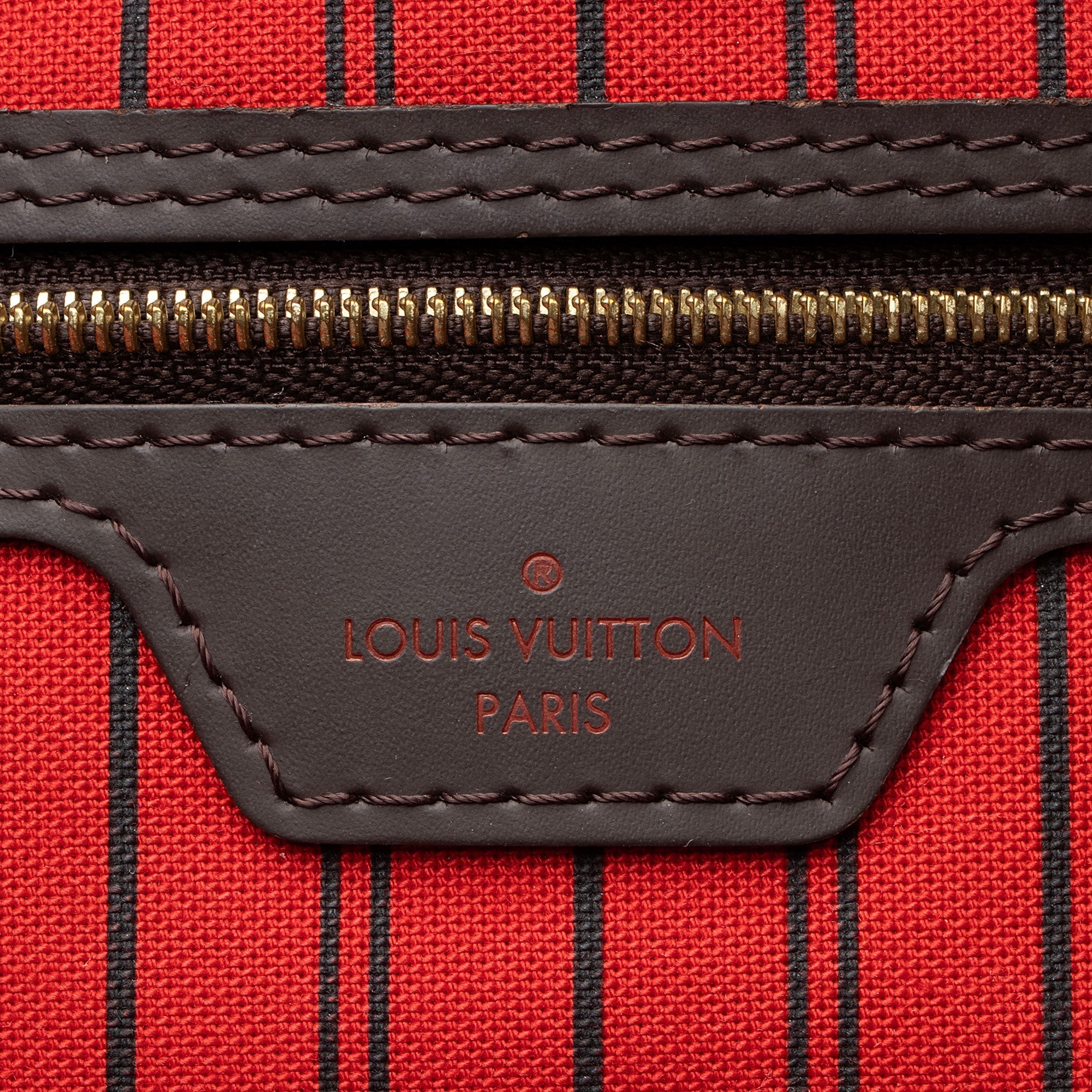 Louis Vuitton Damier Ebene Neverfull GM Tote (SHF-6HcWL8)