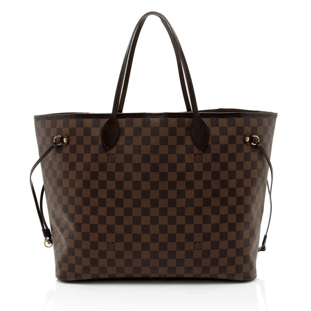 Louis Vuitton Damier Ebene Neverfull GM Tote (SHF-Ndo8o8)