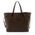 Louis Vuitton Damier Ebene Neverfull GM Tote (SHF-Ndo8o8)
