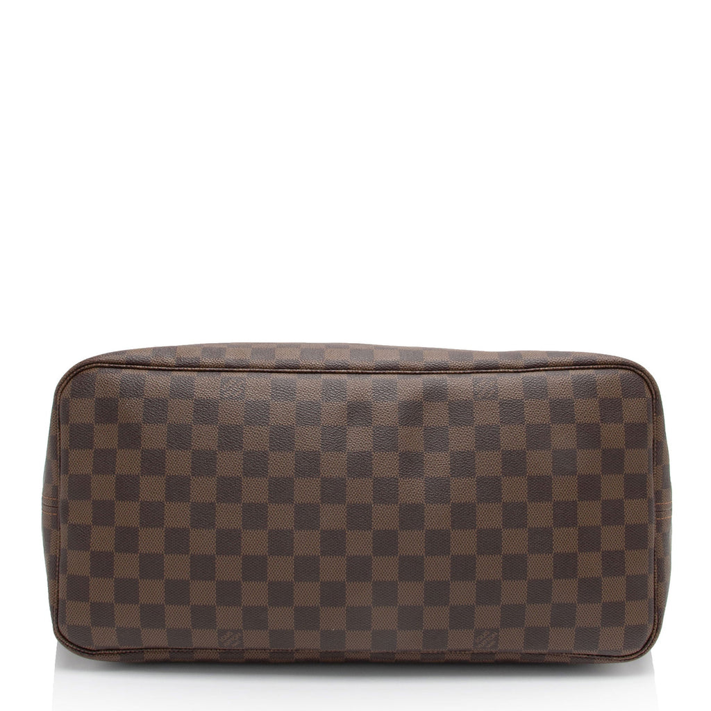 Louis Vuitton Damier Ebene Neverfull GM Tote (SHF-W1lxLu)