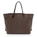 Louis Vuitton Damier Ebene Neverfull GM Tote (SHF-W1lxLu)