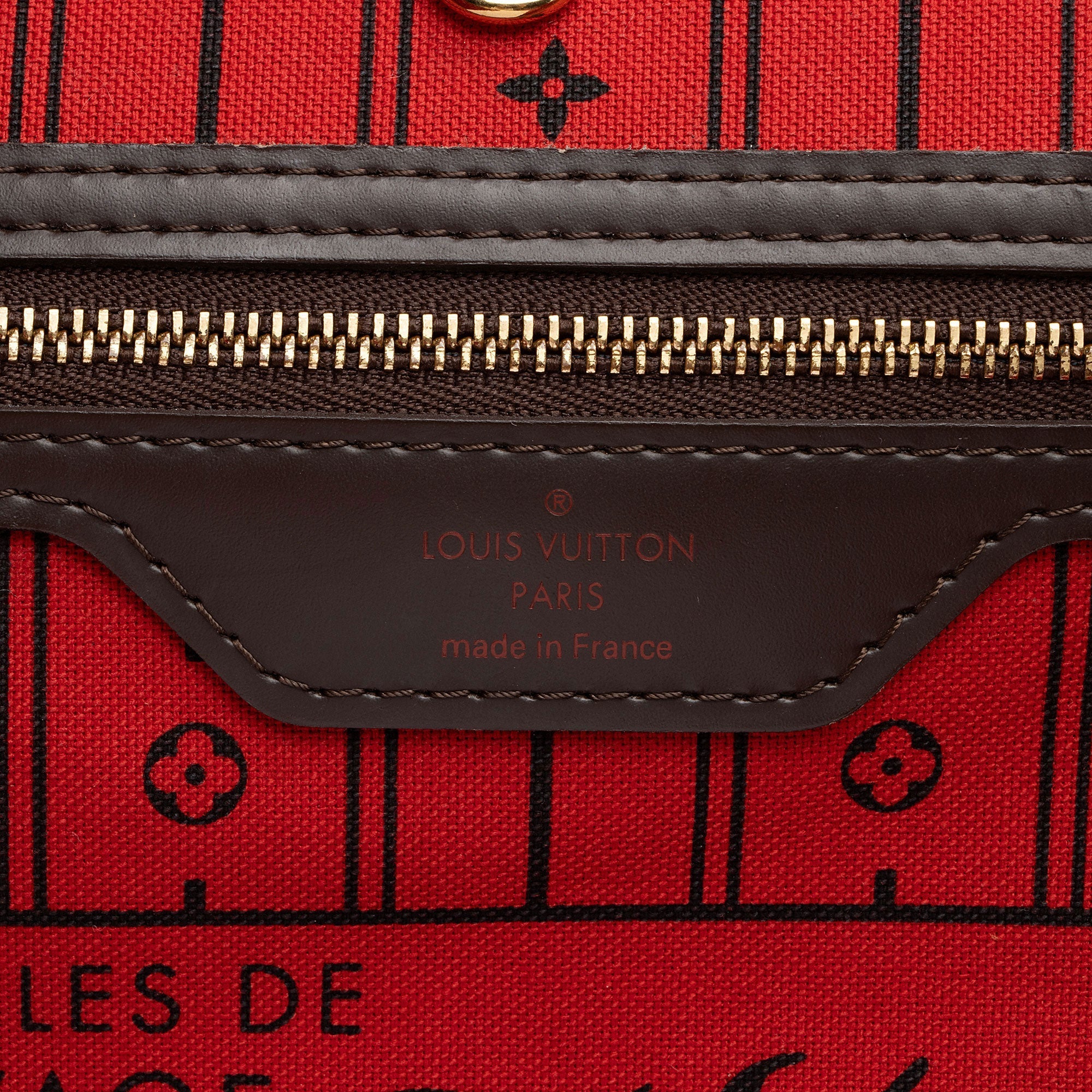 Louis Vuitton Damier Ebene Neverfull GM Tote (SHF-W1lxLu)