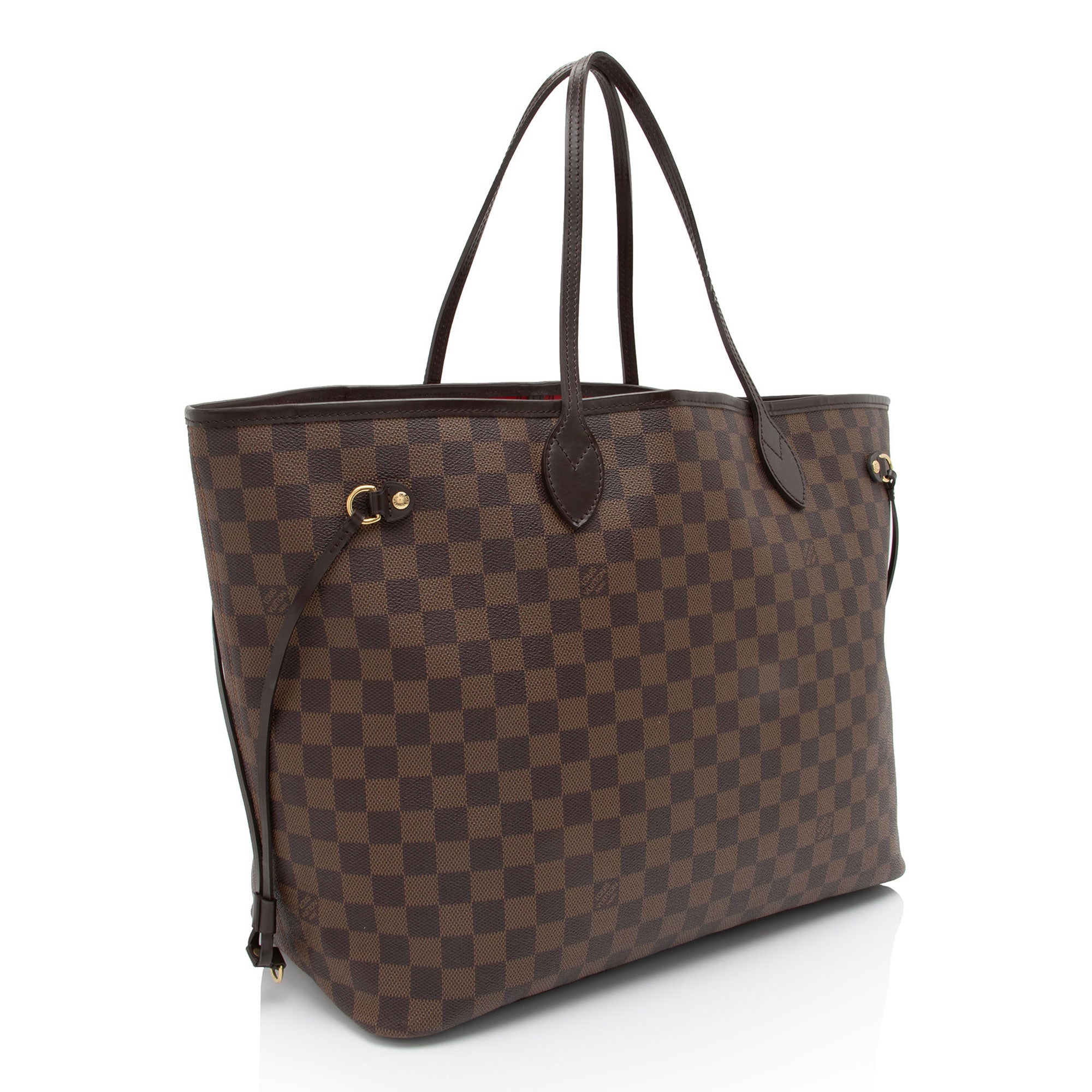 Louis Vuitton Damier Ebene Neverfull GM Tote (SHF-W1lxLu)