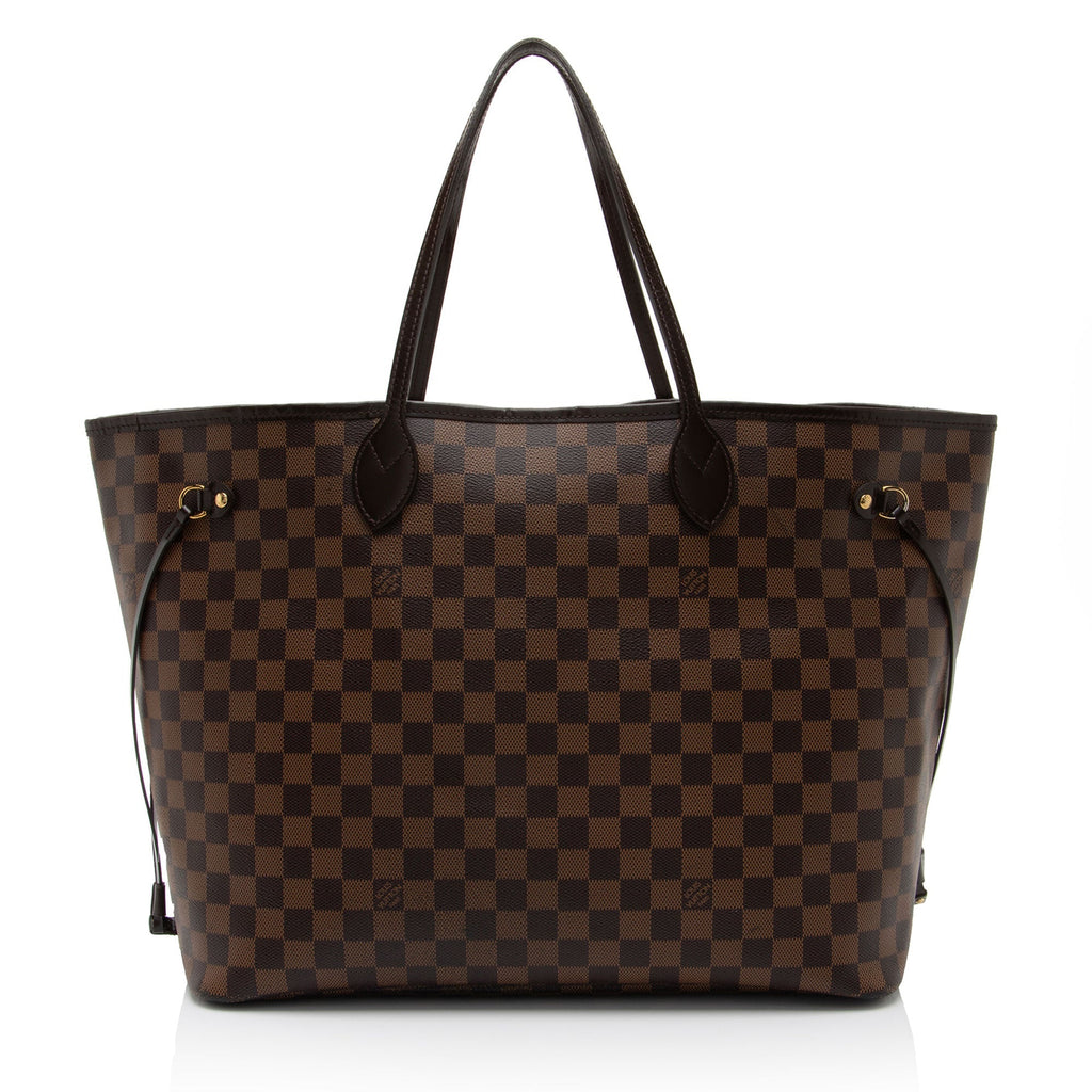 Louis Vuitton Damier Ebene Neverfull GM Tote (SHF-Vxt89r)