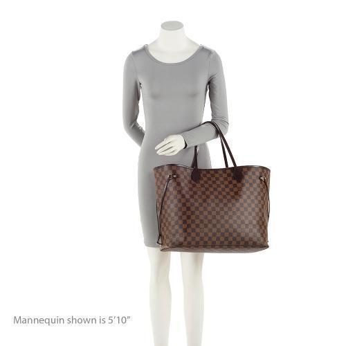Louis Vuitton Damier Ebene Neverfull GM Tote (SHF-Vxt89r)