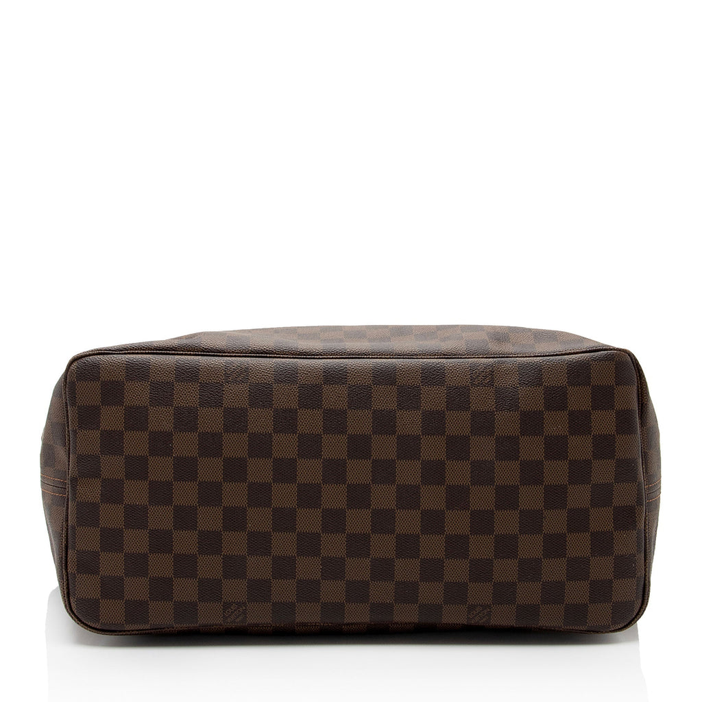 Louis Vuitton Damier Ebene Neverfull GM Tote (SHF-E3EZlr)