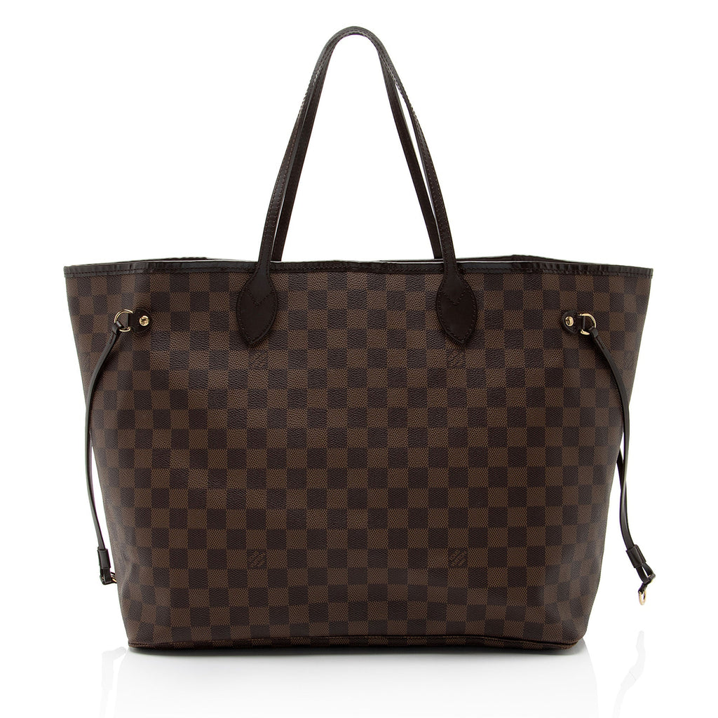 Louis Vuitton Damier Ebene Neverfull GM Tote (SHF-E3EZlr)