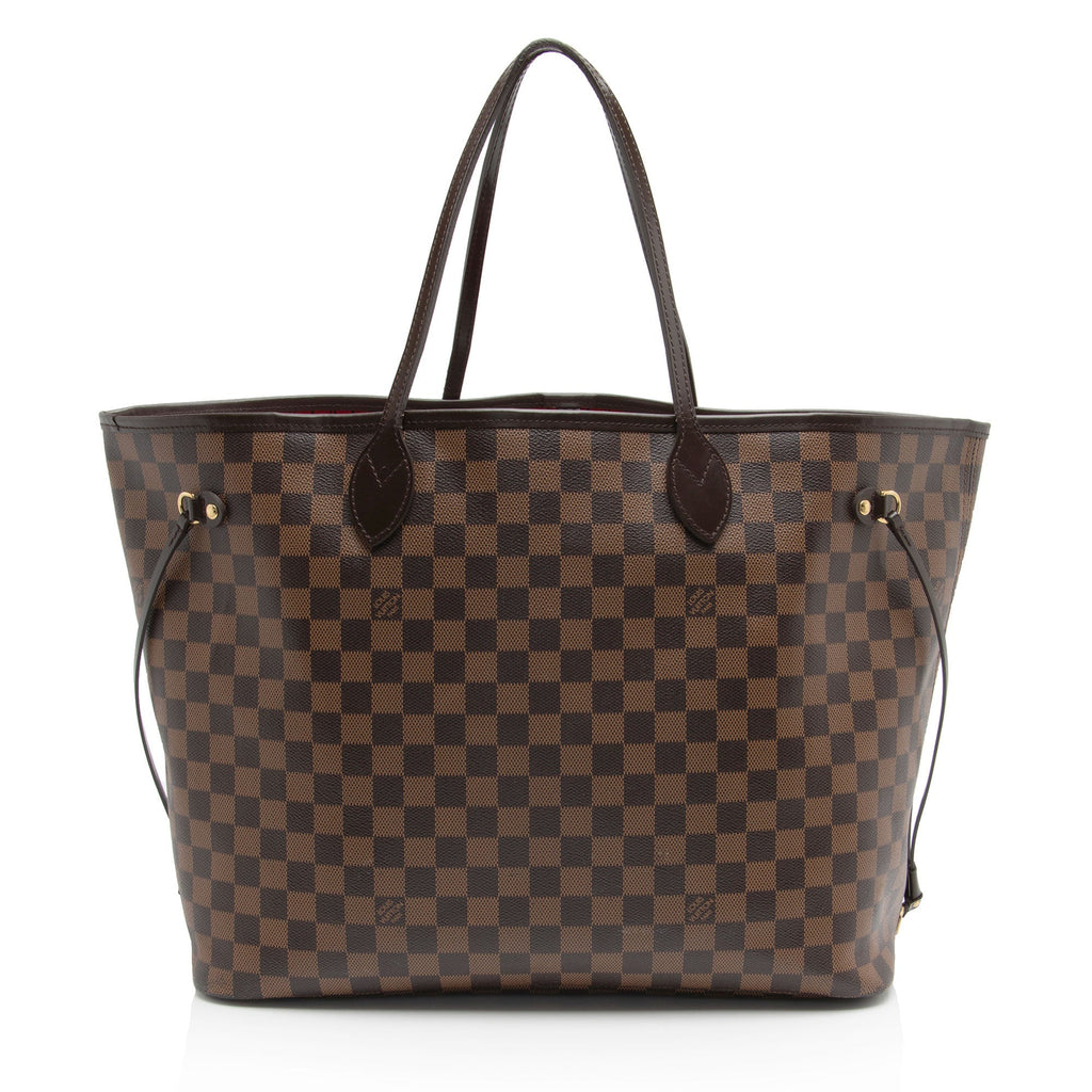 Louis Vuitton Damier Ebene Neverfull GM Tote (SHF-7quidJ)