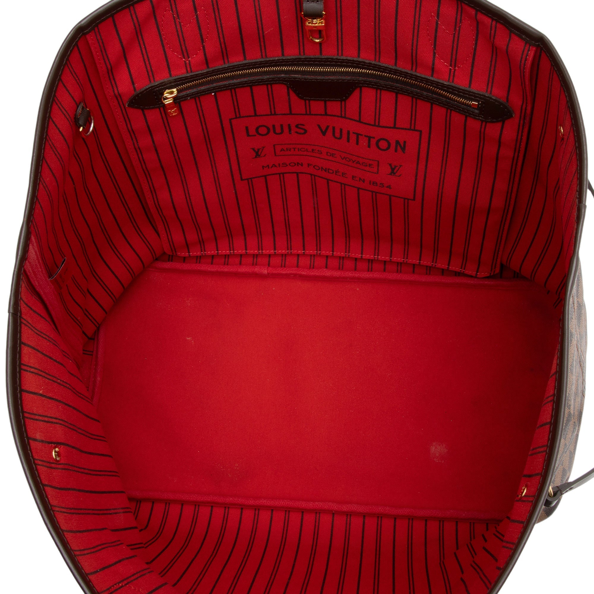 Louis Vuitton Damier Ebene Neverfull GM Tote (SHF-7quidJ)