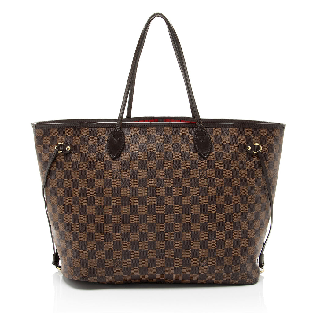 Louis Vuitton Damier Ebene Neverfull GM Tote (SHF-uKmwoj)