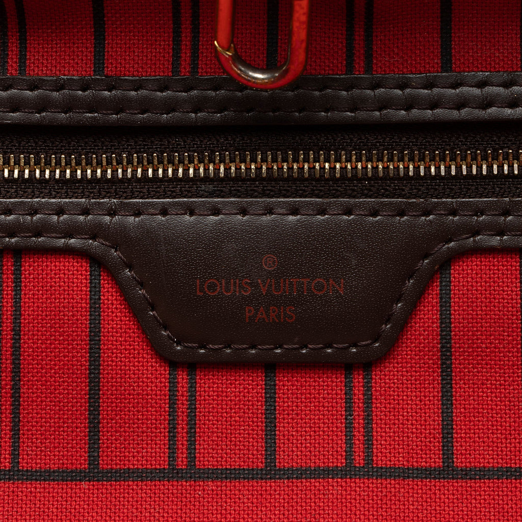 Louis Vuitton Damier Ebene Neverfull GM Tote (SHF-uKmwoj)