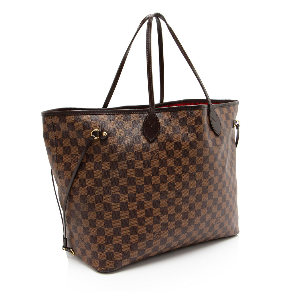 Louis Vuitton Damier Ebene Neverfull GM Tote (SHF-2ox6MI)