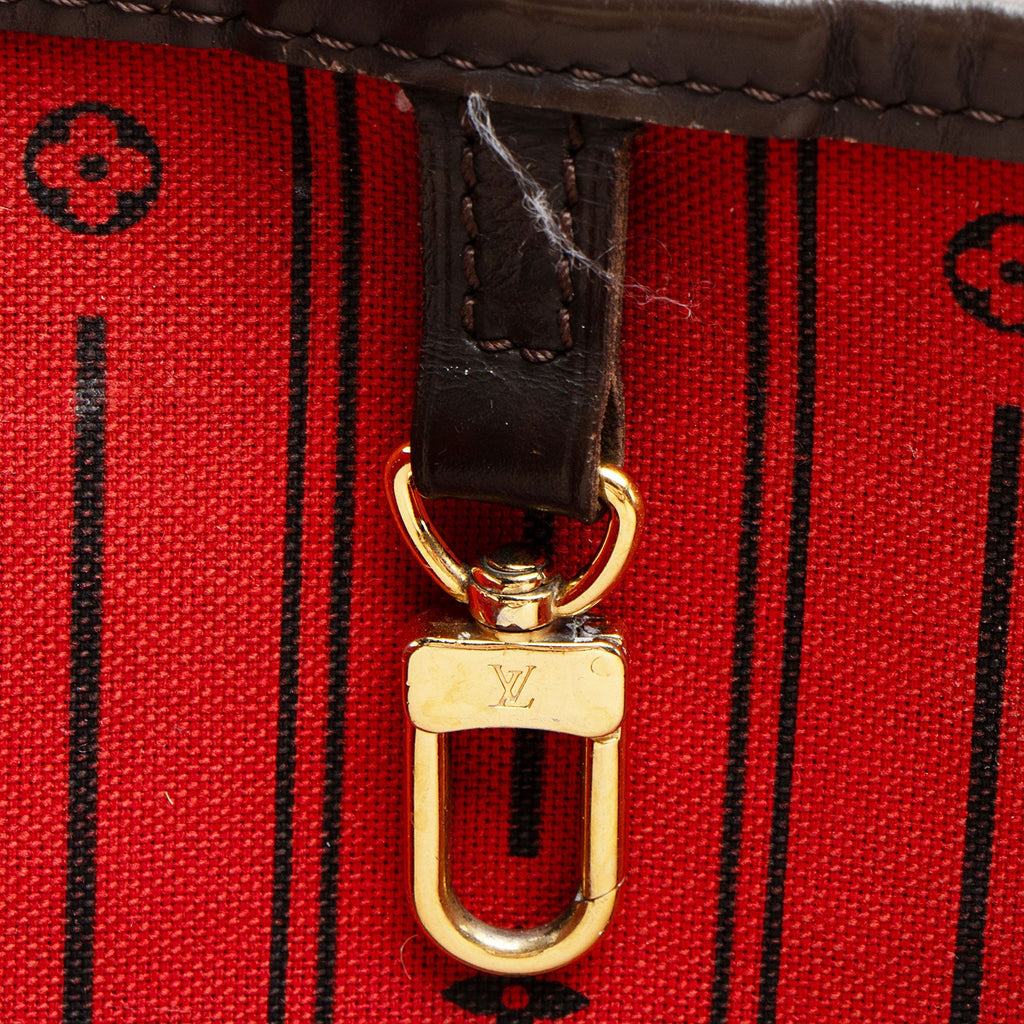 Louis Vuitton Damier Ebene Neverfull GM Tote (SHF-23ir92)