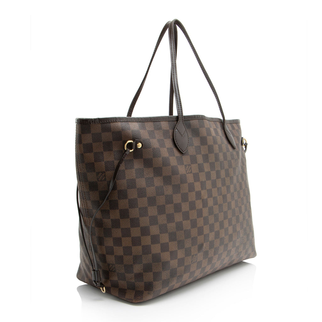 Louis Vuitton Damier Ebene Neverfull GM Tote (SHF-23ir92)