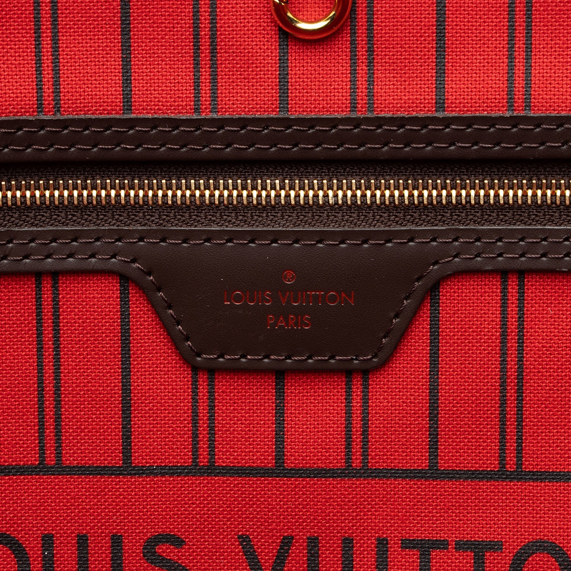 Louis Vuitton Damier Ebene Neverfull GM Tote