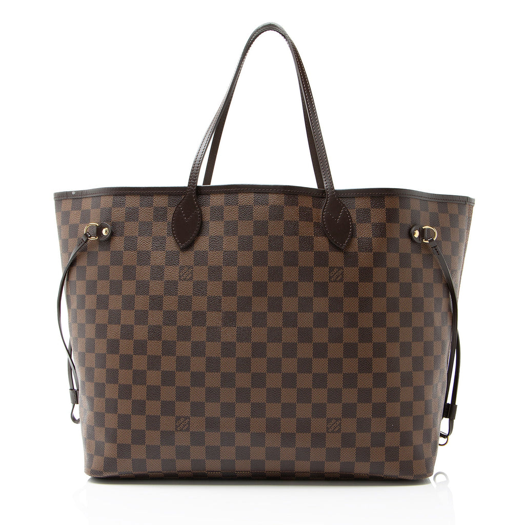 Louis Vuitton Damier Ebene Neverfull GM Tote