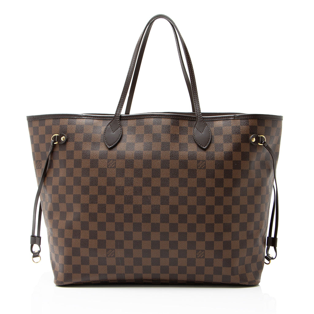 Louis Vuitton Damier Ebene Neverfull GM Tote