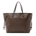 Louis Vuitton Damier Ebene Neverfull GM Tote