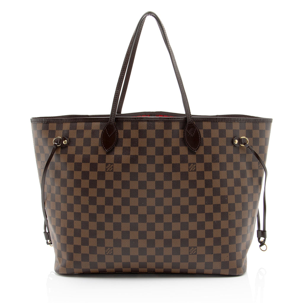Louis Vuitton Damier Ebene Neverfull GM Tote