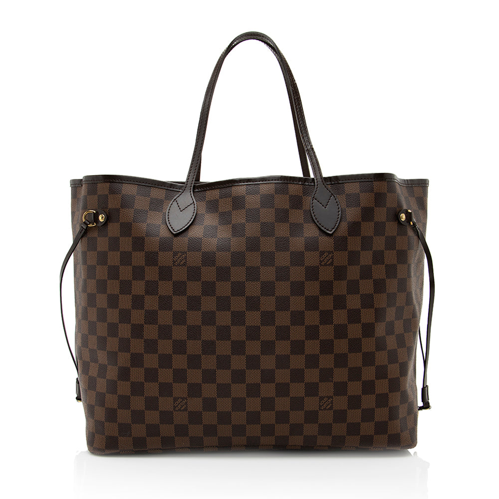 Louis Vuitton Damier Ebene Neverfull GM Tote (SHF-19779)
