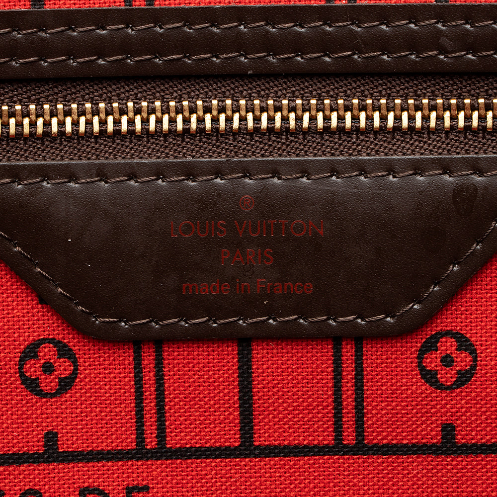 Louis Vuitton Damier Ebene Neverfull GM Tote (SHF-19779)