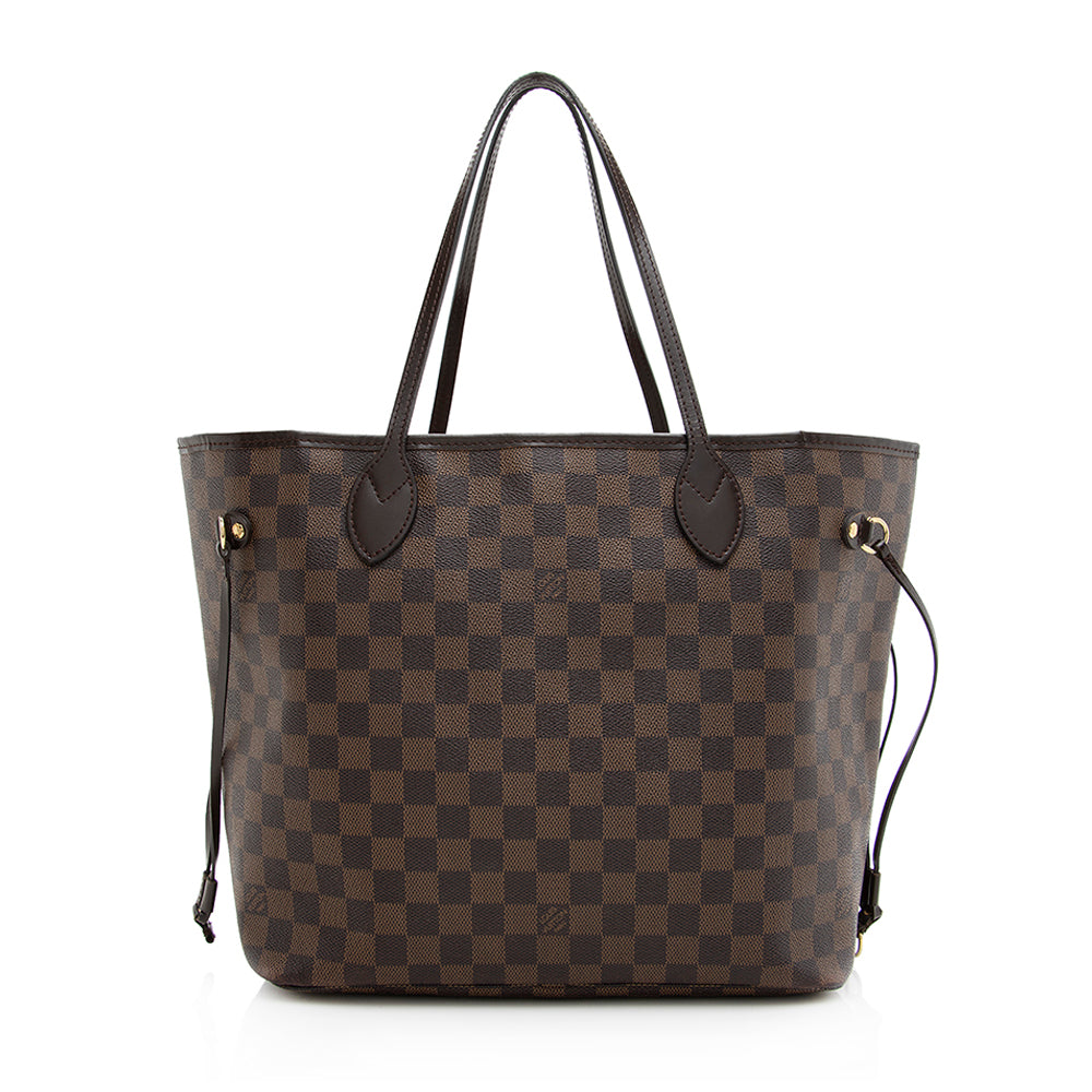 Louis Vuitton Damier Ebene Neverfull MM Tote - FINAL SALE (SHF-19635)