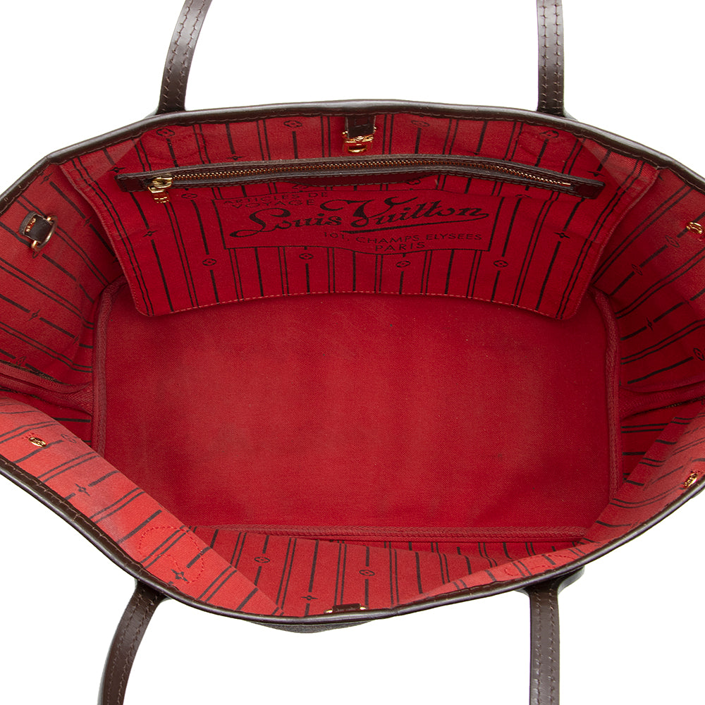Louis Vuitton Damier Ebene Neverfull MM Tote - FINAL SALE (SHF-19635)