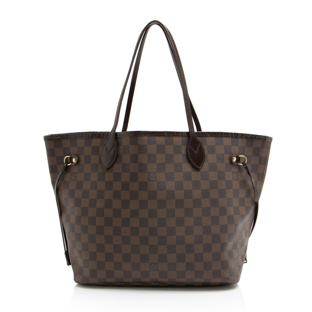 Louis Vuitton Damier Ebene Neverfull MM Tote