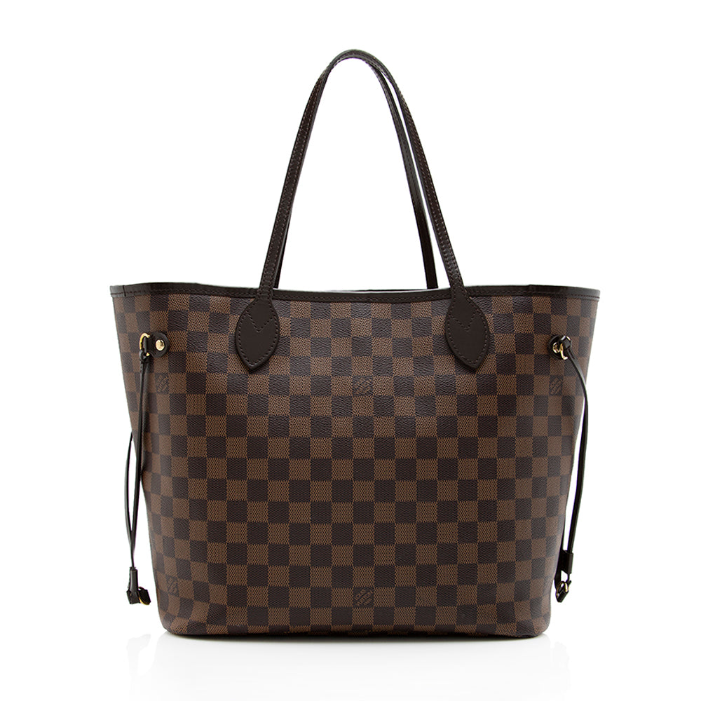 Louis Vuitton Damier Ebene Neverfull MM Tote (SHF-18538)