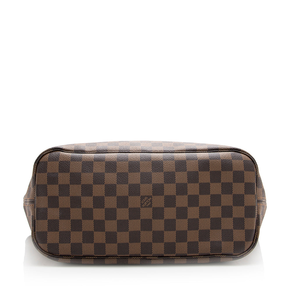 Louis Vuitton Damier Ebene Neverfull MM Tote (SHF-20026)