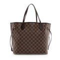 Louis Vuitton Damier Ebene Neverfull MM Tote (SHF-20010)