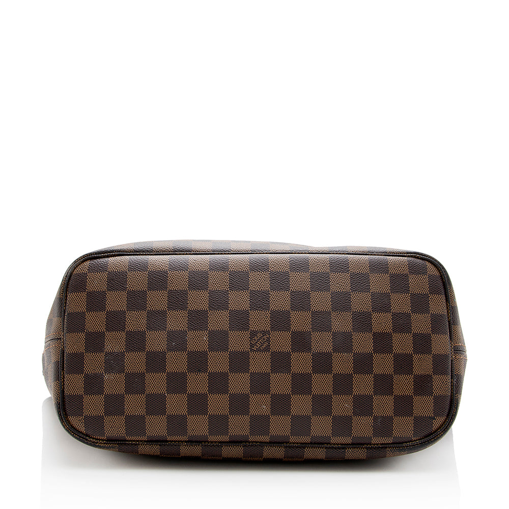 Louis Vuitton Damier Ebene Neverfull MM Tote (SHF-19521)