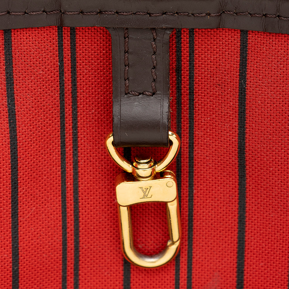 Louis Vuitton Damier Ebene Neverfull MM Tote (SHF-19521)