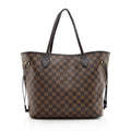 Louis Vuitton Damier Ebene Neverfull MM Tote (SHF-19521)