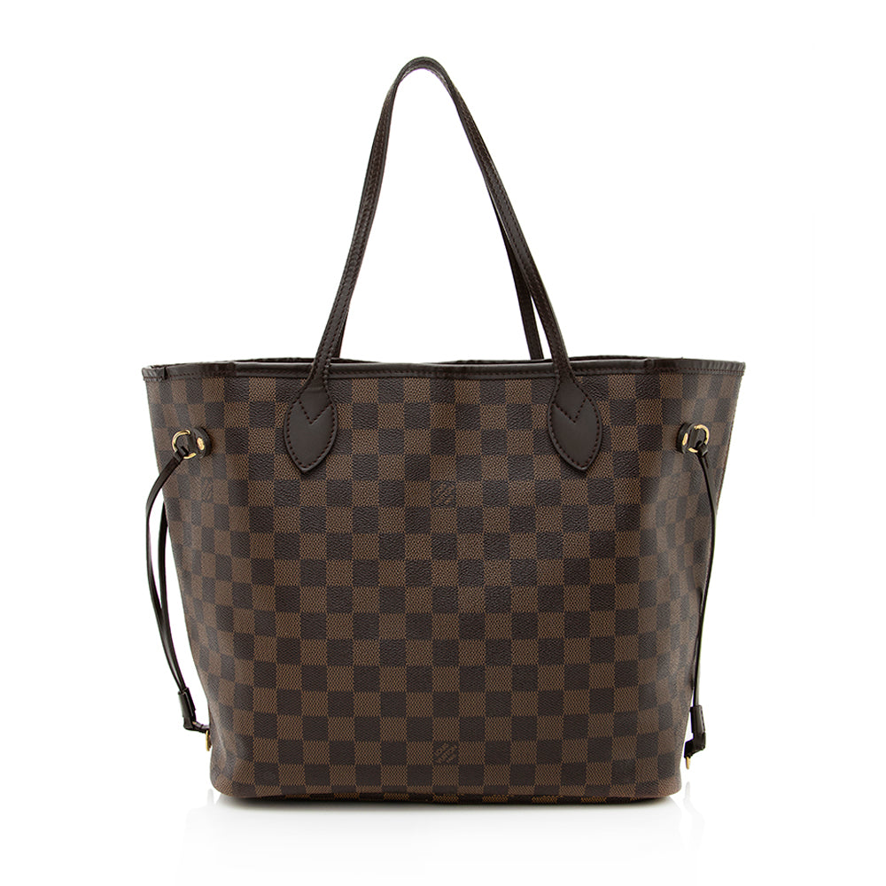 Louis Vuitton Damier Ebene Neverfull MM Tote - FINAL SALE (SHF-19445)