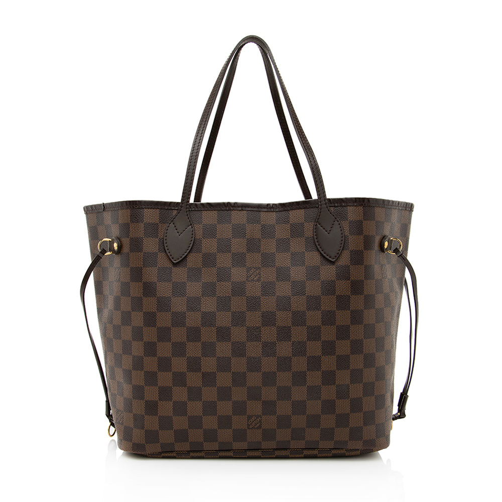 Louis Vuitton Damier Ebene Neverfull MM Tote - FINAL SALE (SHF-19445)