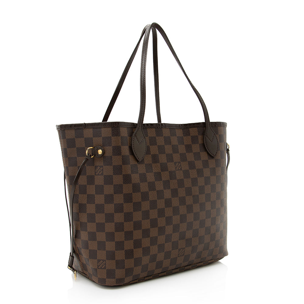 Louis Vuitton Damier Ebene Neverfull MM Tote - FINAL SALE (SHF-19445)