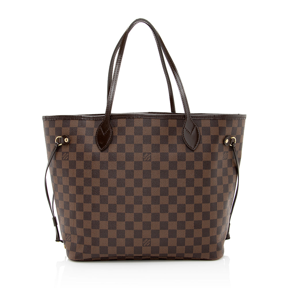 Louis Vuitton Damier Ebene Neverfull MM Tote (SHF-21444)