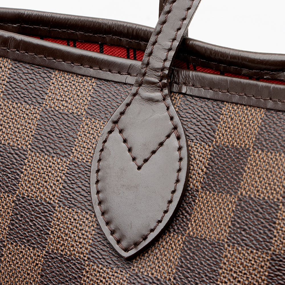 Louis Vuitton Damier Ebene Neverfull MM Tote (SHF-21444)