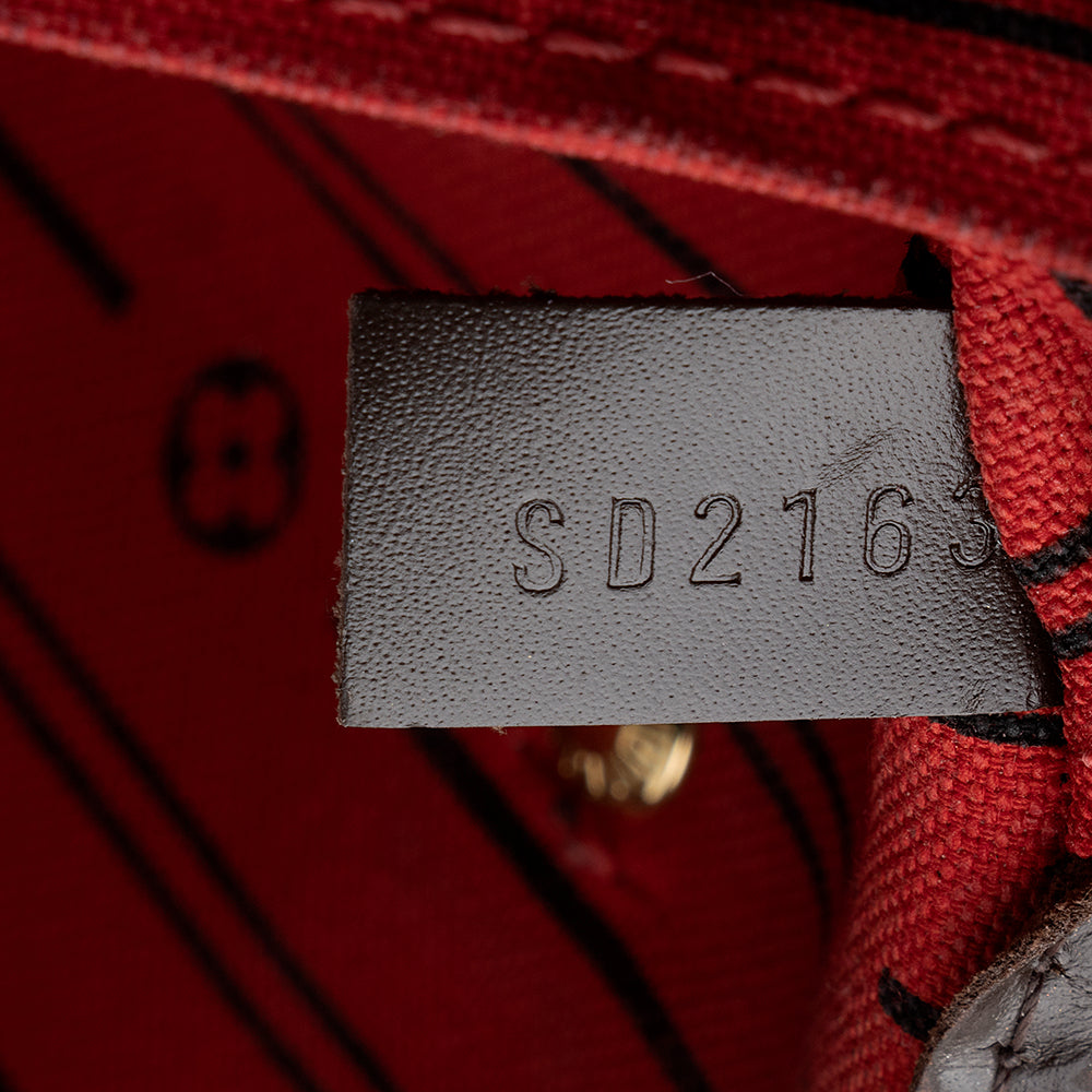 Louis Vuitton Damier Ebene Neverfull MM Tote (SHF-21932)