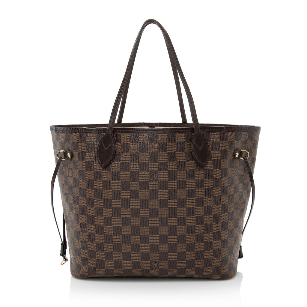 Louis Vuitton Damier Ebene Neverfull MM Tote (SHF-22466)