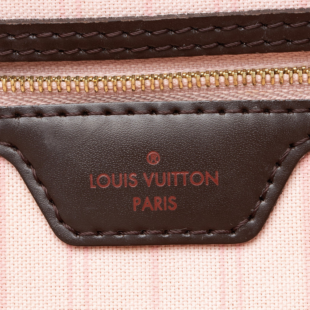 Louis Vuitton Damier Ebene Neverfull MM Tote (SHF-22466)