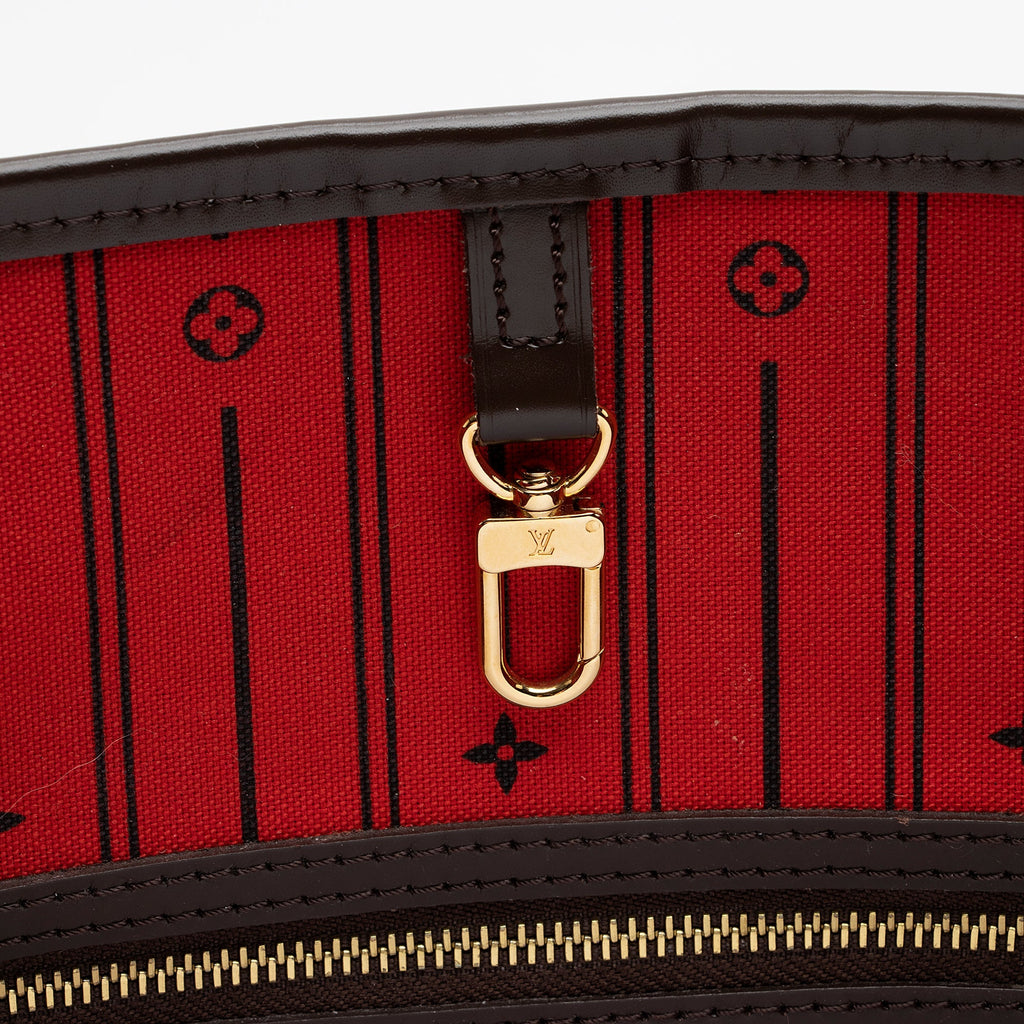 Louis Vuitton Damier Ebene Neverfull MM Tote (SHF-jASFZJ)