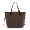 Louis Vuitton Damier Ebene Neverfull MM Tote (SHF-jASFZJ)
