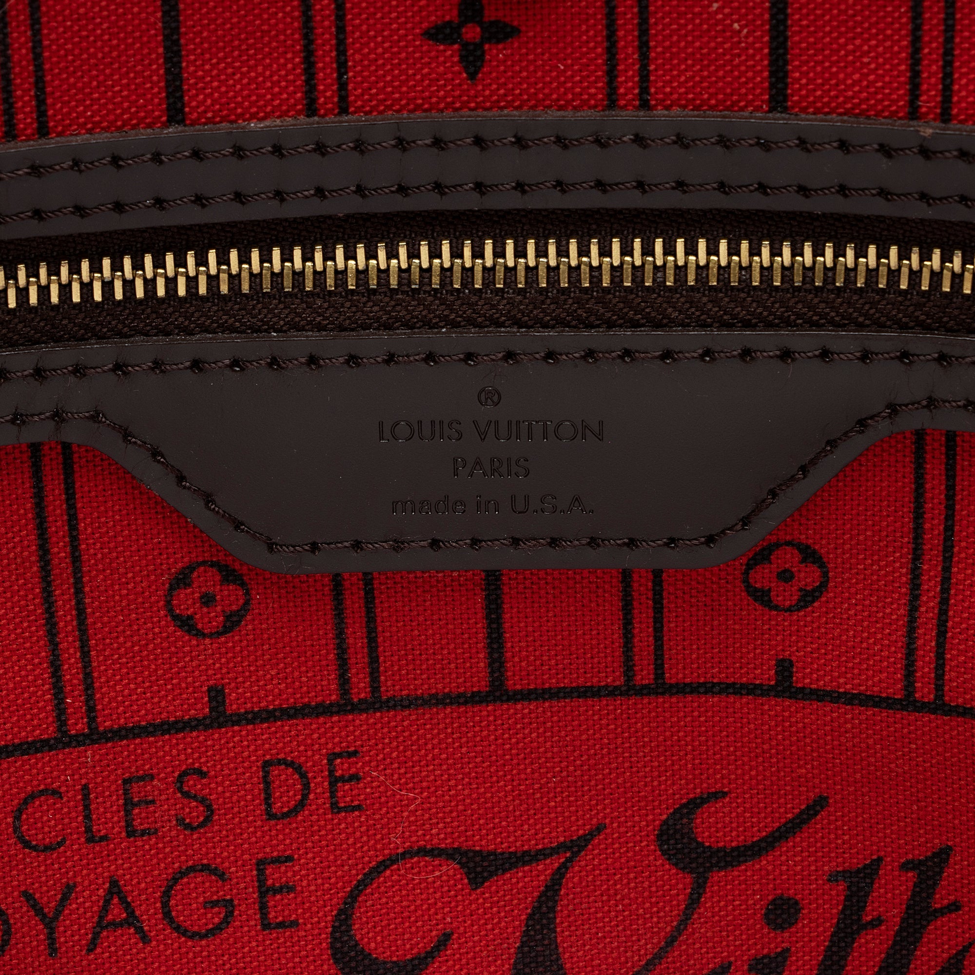 Louis Vuitton Damier Ebene Neverfull MM Tote (SHF-jASFZJ)