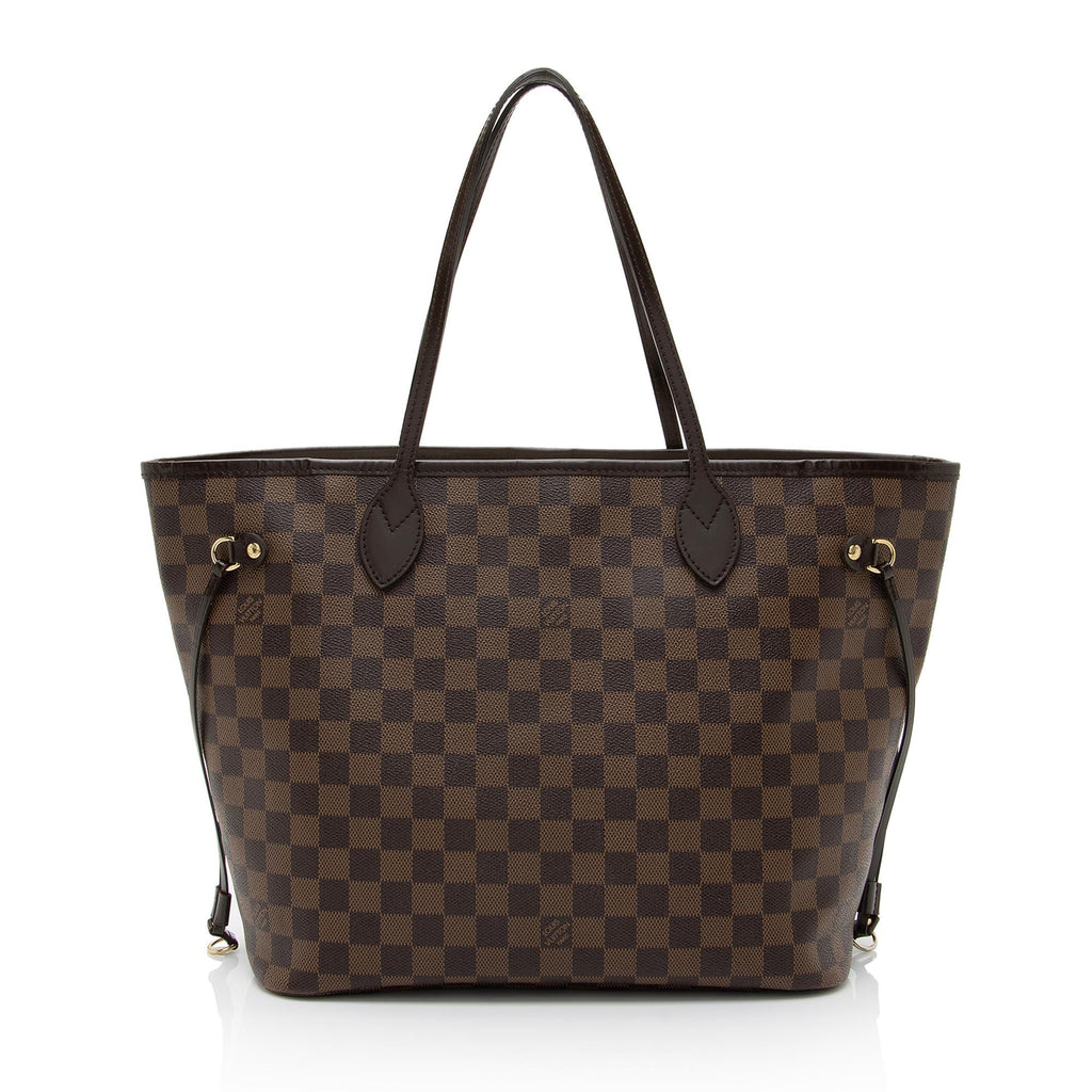 Louis Vuitton Damier Ebene Neverfull MM Tote (SHF-MLh1LQ)