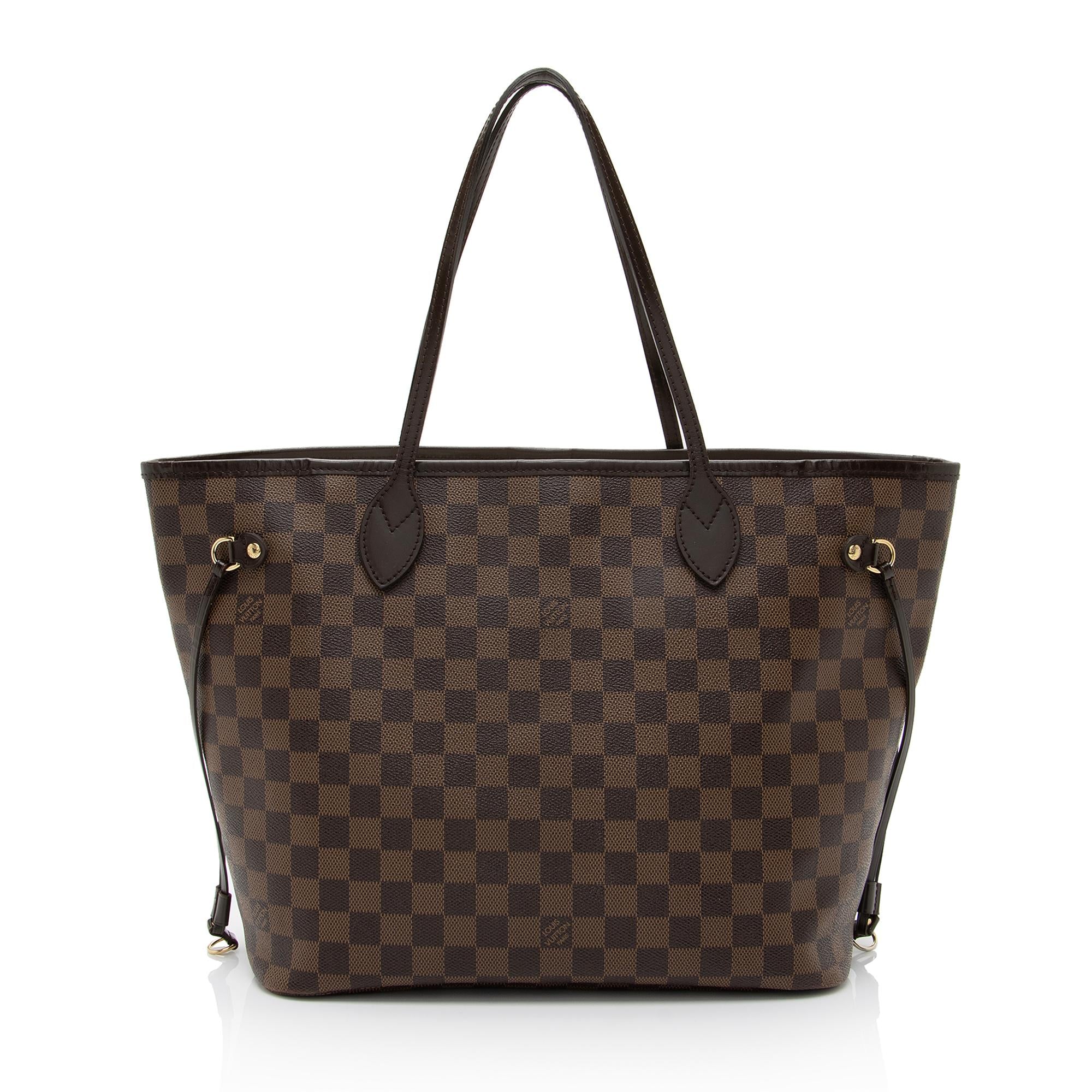 Louis Vuitton Damier Ebene Neverfull MM Tote (SHF-MLh1LQ)