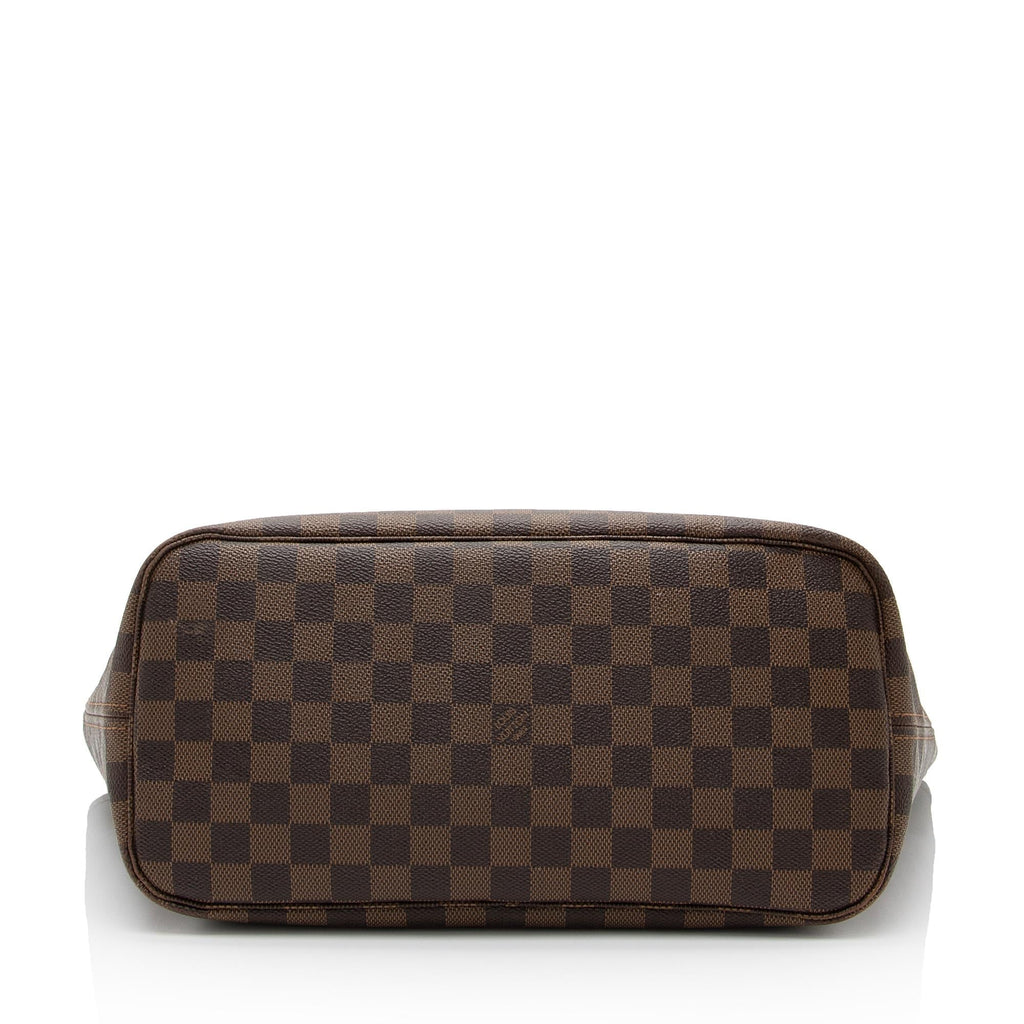 Louis Vuitton Damier Ebene Neverfull MM Tote (SHF-MLh1LQ)
