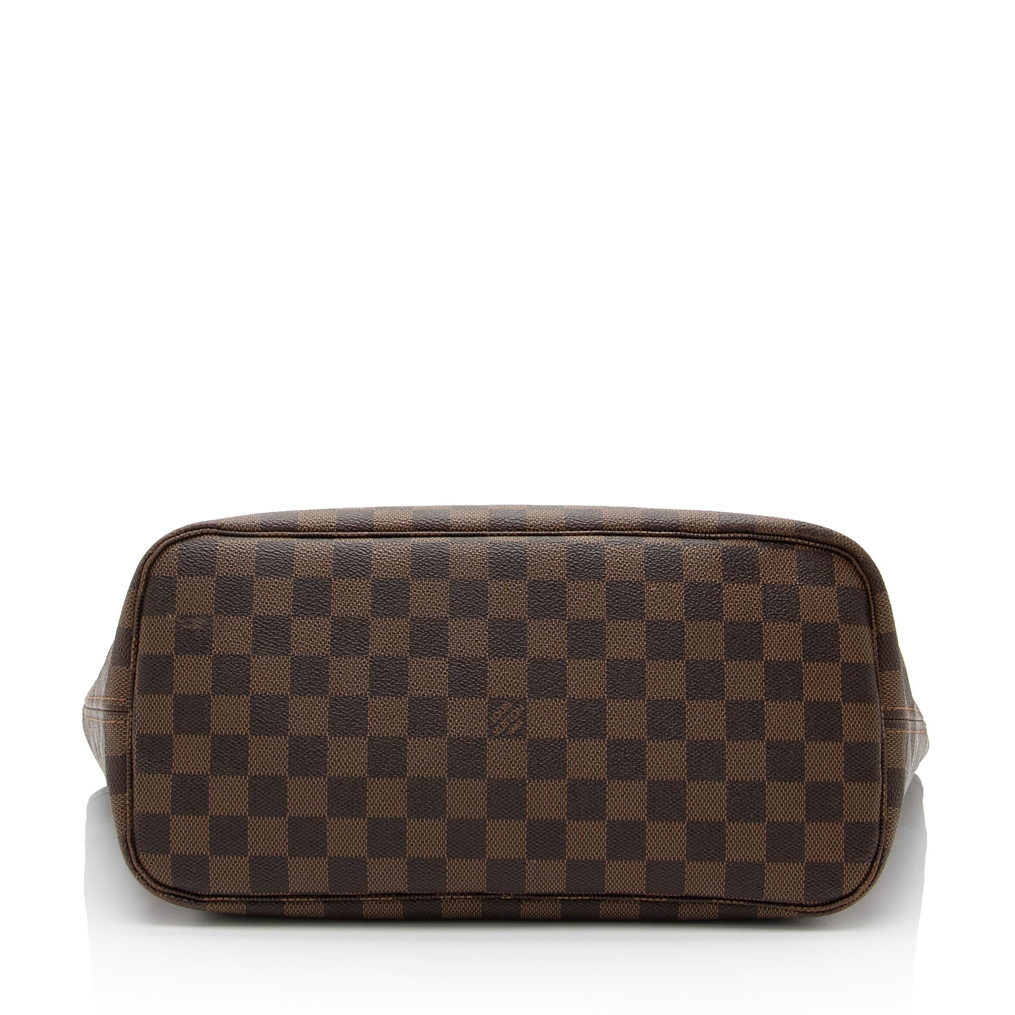 Louis Vuitton Damier Ebene Neverfull MM Tote (SHF-MLh1LQ)