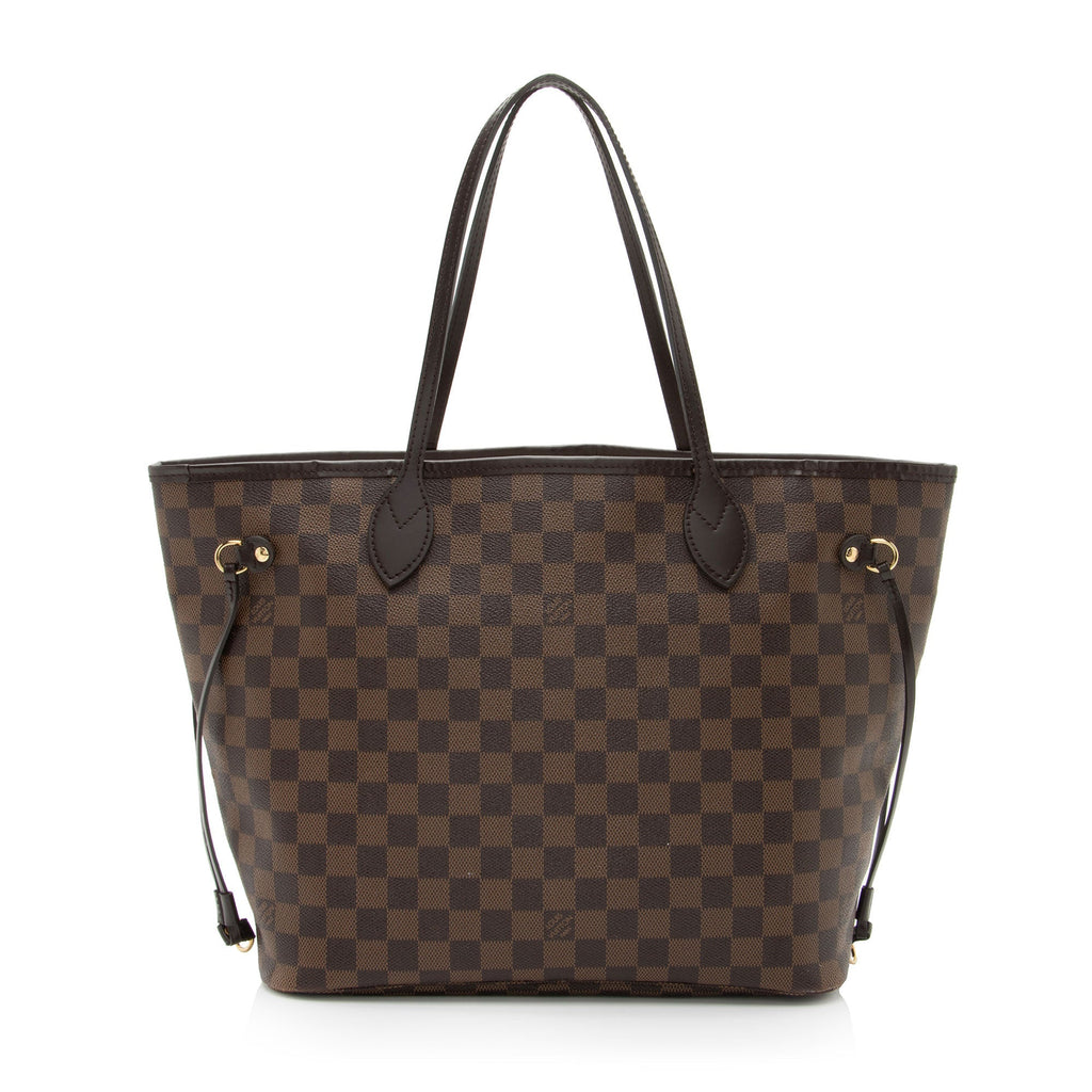 Louis Vuitton Damier Ebene Neverfull MM Tote (SHF-DD4msX)